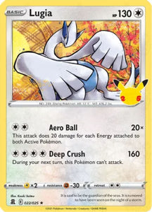 Pokemon TCG: Celebrations Lugia 022/025 / Holo Rare