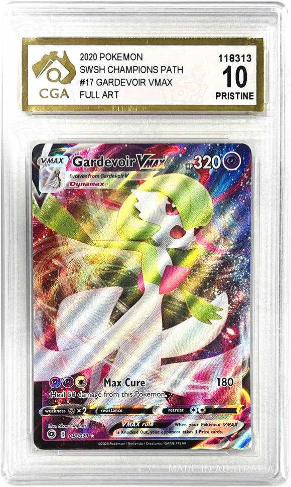 Pokemon Tcg: Champions Path Gardevoir Vmax 17/73 / Ultra Rare Cga 10 Trading Cards