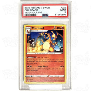 Pokemon Tcg: Charizard Vivid Voltage 025/185 Psa 9 Trading Cards