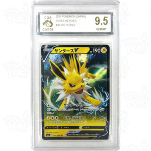 Pokemon Tcg: Eevee Heroes 30/69 Jolteon V Japanese Cga 9.5 Trading Cards