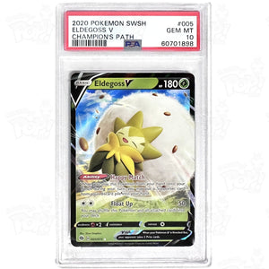 Pokemon Tcg: Eldegoss V Champions Path 05/73 Psa 10 #2 Trading Cards