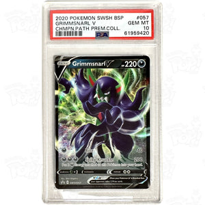 Pokemon Tcg: Grimmsnarl V Swsh057 / Promo Psa 10 Trading Cards