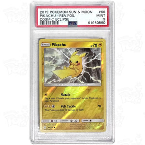 Pokemon Tcg: Pikachu 66/236 Psa 9 Trading Cards