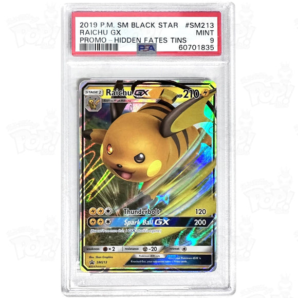Pokemon Tcg: Raichu Gx Sm213 / Promo Psa 9 Trading Cards