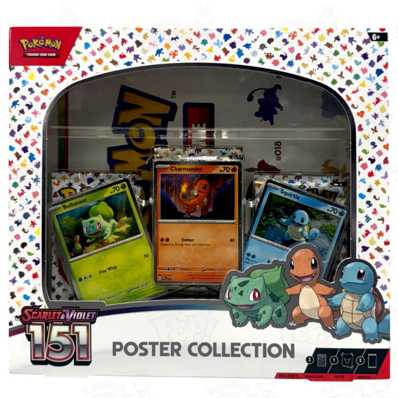 Pokemon TCG: Scarlet & Violet 151 Poster Collection (S) Trading Cards
