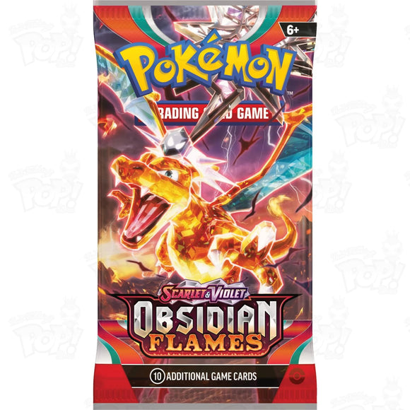 Pokemon Tcg: Scarlet & Violet - Obsidian Flames Booster Pack Trading Cards
