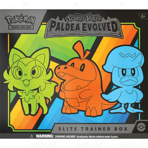 Pokemon Tcg: Scarlet & Violet: Paldea Evolved Elite Trainer Box Trading Cards