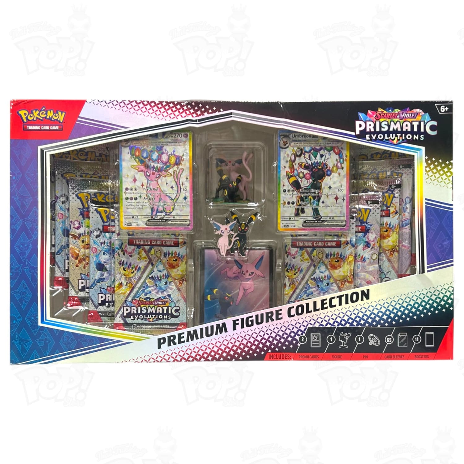 pokemon trading card game: prismatic evolutions premium figure collection Pokemon TCG: Scarlet & Violet