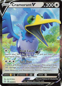 Pokemon Tcg: Shining Fates: Cramorant V 054/072 / Ultra Rare Trading Cards