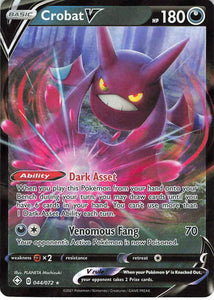 Pokemon Tcg: Shining Fates: Crobat Vmax 045/072 / Ultra Rare Trading Cards