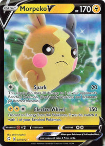 Pokemon Tcg: Shining Fates: Morpeko V 037/072 / Ultra Rare Trading Cards