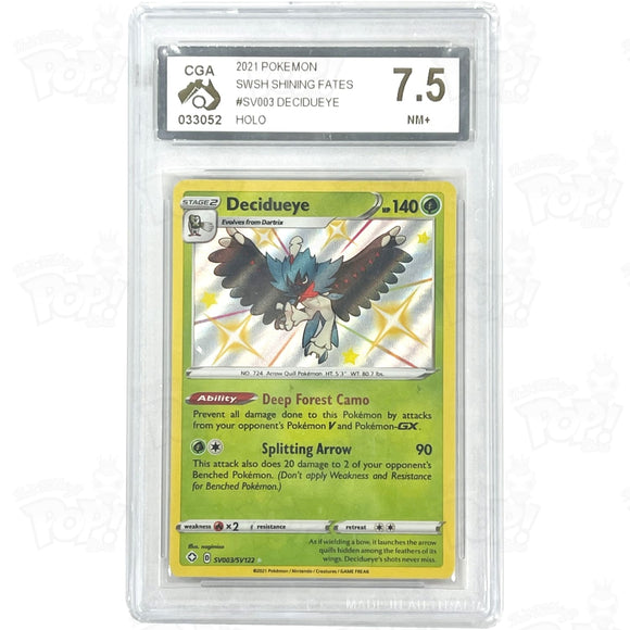 Pokemon Tcg: Shining Fates: Shiny Vault Decidueye Sv003/sv122 / Holo Rare Trading Cards