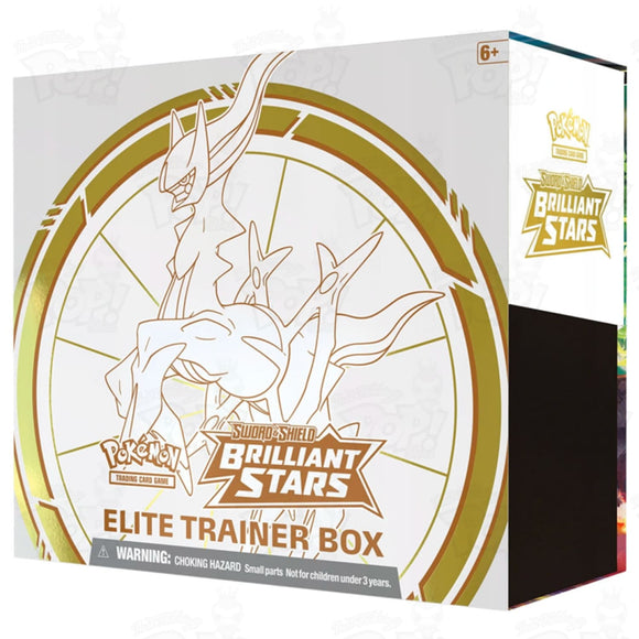 Pokemon TCG: Sword & Shield: Brilliant Stars Elite Trainer Box Trading Cards