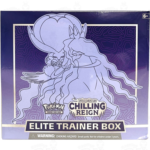 Pokemon TCG: Sword & Shield: Chilling Reign Elite Trainer Box (Shadow Rider Calyrex) Trading Cards