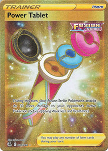 Pokemon TCG: SWSH08: Fusion Strike Power Tablet (Secret) 281/264 / Secret Rare Pokemon TCG: SWSH08: Fusion Strike Power Tablet (Secret) 281/264 / Secret Rare