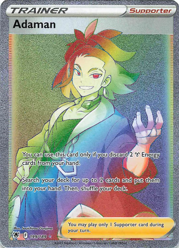 Pokemon Tcg: Swsh10: Astral Radiance 199/189 / Ultra Rare Adaman (Secret) Trading Cards