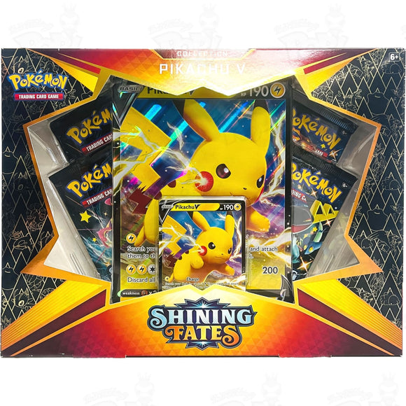 Pokemon Trading Card Game: Shining Fates Collection Pikachu V Cards