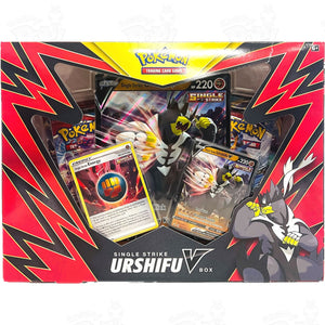 Pokemon Trading Card Game: Single Strike Urshifu V Box Cards