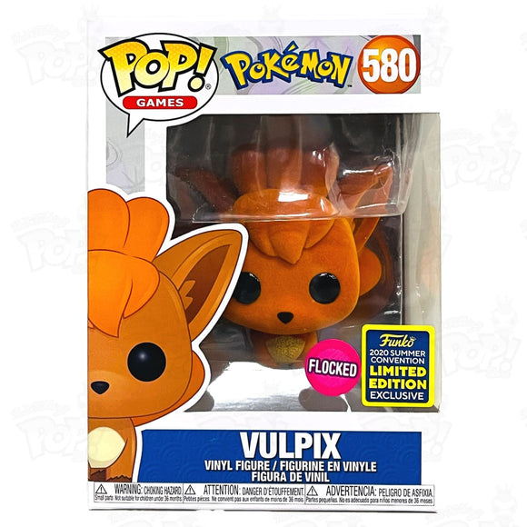 Pokemon Vulpix Flocked (#580) 2020 Summer Convention - That Funking Pop Store!