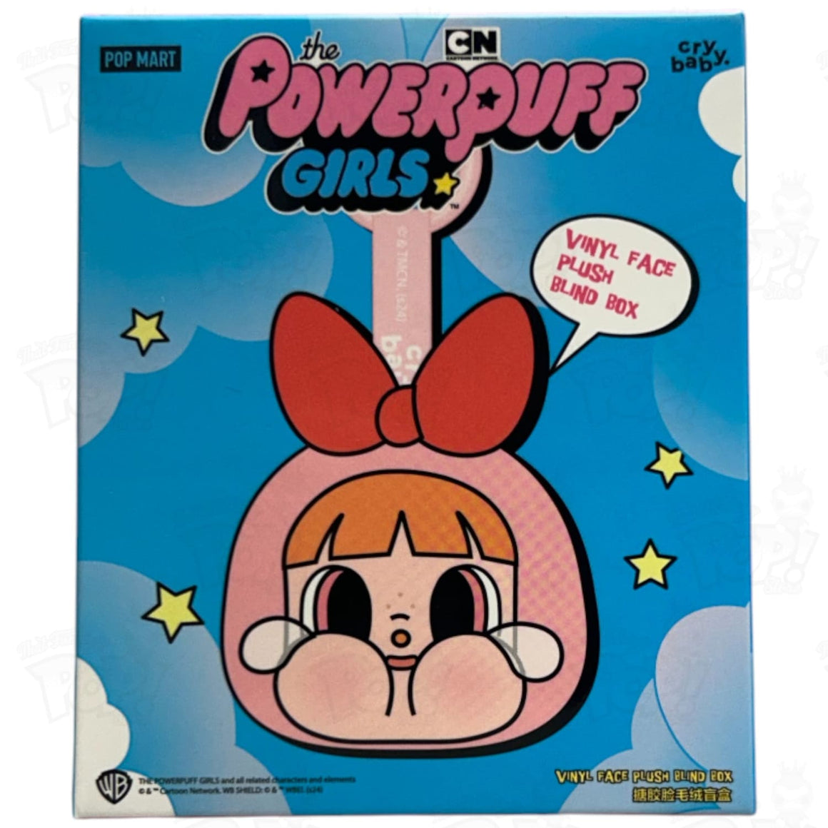 Pop Mart CryBaby x Powerpuff Girls Series Vinyl Face Plush Sealed Case