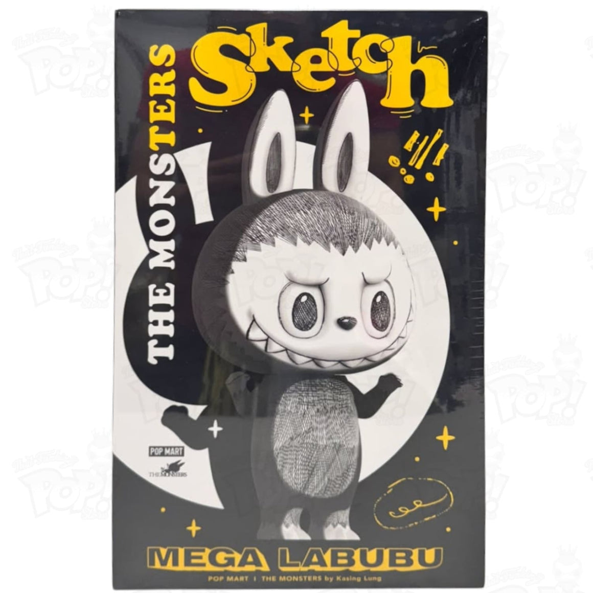 Pop Mart Mega Labubu Sketch 400%