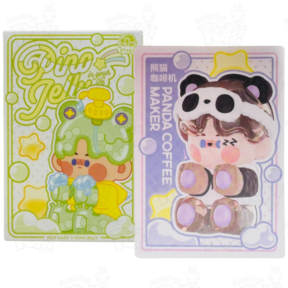 POP MART Pino Jelly In Your Life Series PANDA COFFEE MAKER Loot