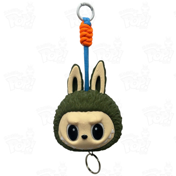 Pop Mart The Monsters Labubu Custom 3D Printed 50cm Retractable Bag Charm (Army Green) Loot