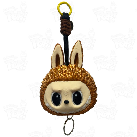 Pop Mart The Monsters Labubu Custom 3D Printed 50cm Retractable Bag Charm (Copper) Loot