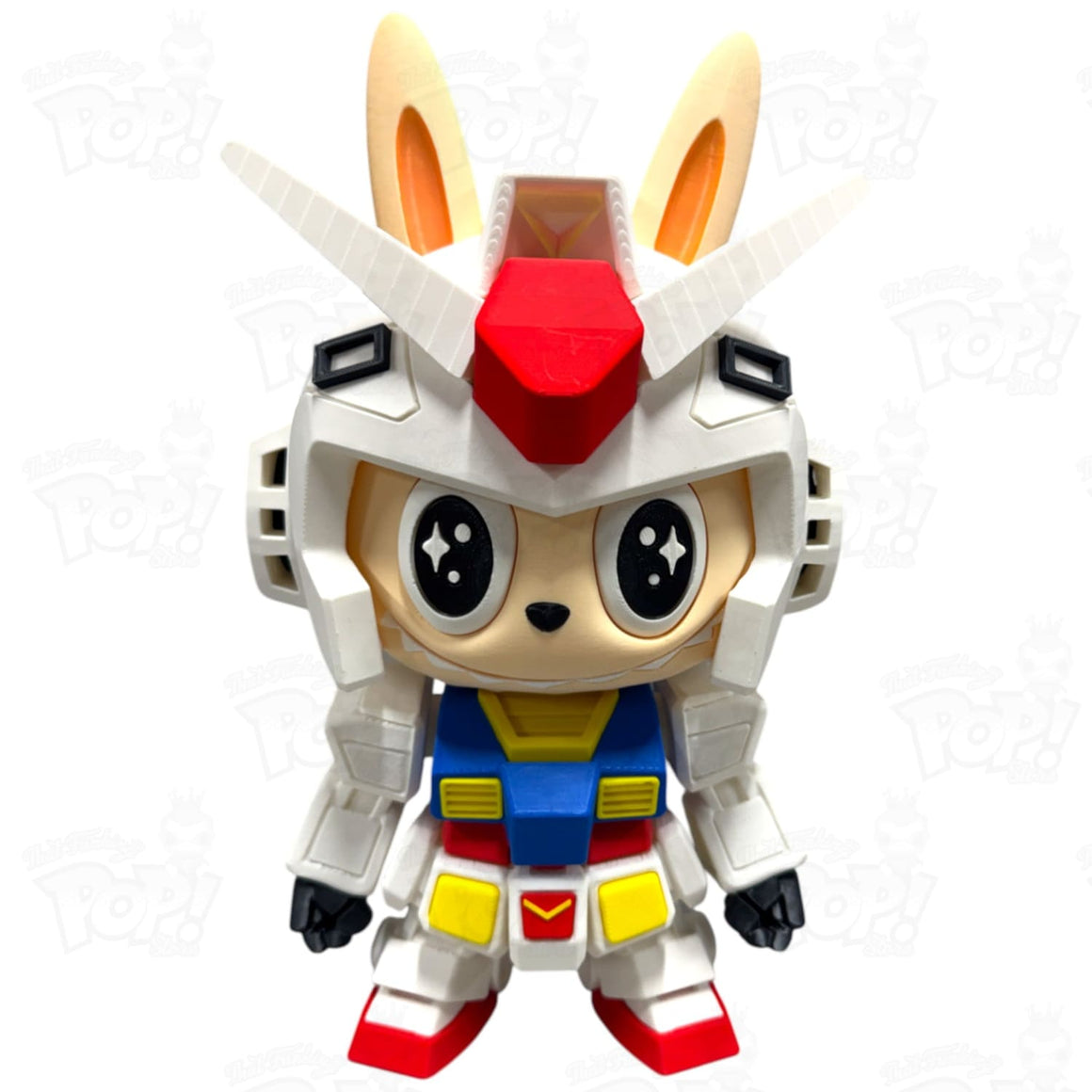 Pop Mart The Monsters Labubu Gundam Custom 3D-Printed Figure 36cm