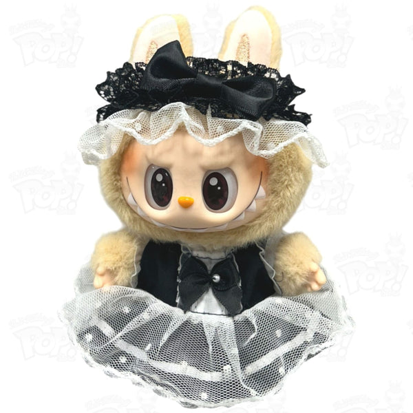 Pop Mart The Monsters Labubu OUTFIT Black & White Dress