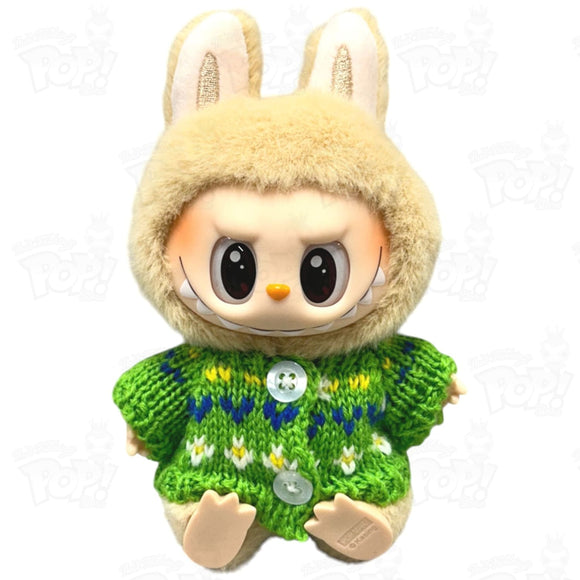 Pop Mart The Monsters Labubu OUTFIT Green Cardigan Loot
