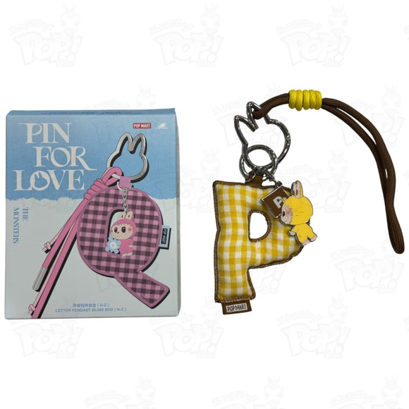 Pop Mart The Monsters Labubu Pin For Love Letter Pendant (P) Loot