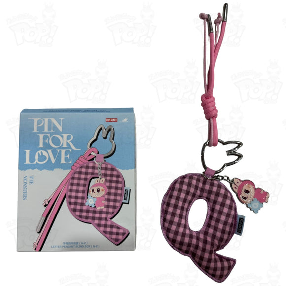 Pop Mart The Monsters Labubu Pin For Love Letter Pendant (Q) Loot