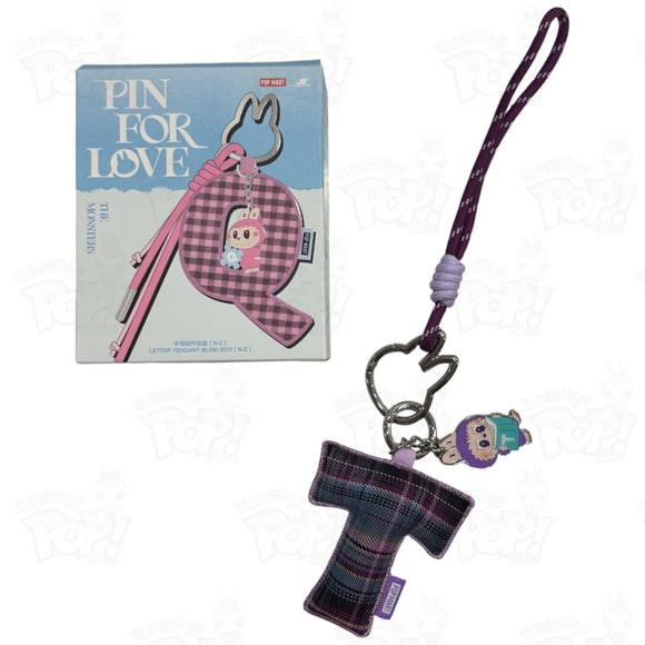 Pop Mart The Monsters Labubu Pin For Love Letter Pendant (T) Loot