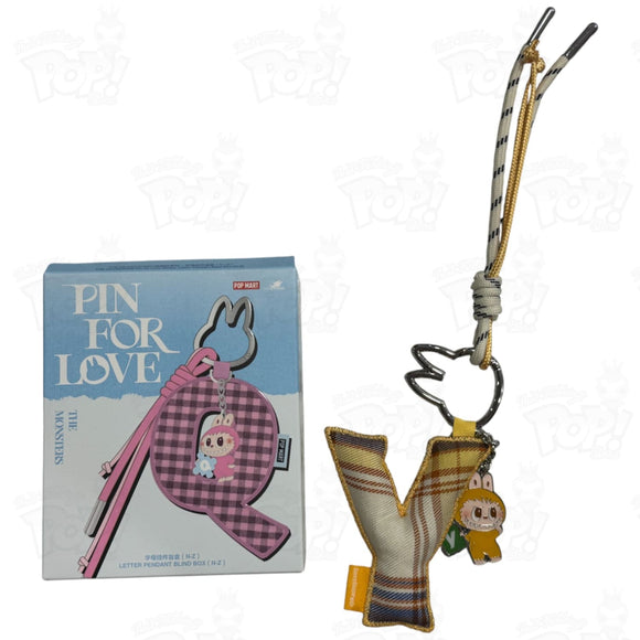 Pop Mart The Monsters Labubu Pin For Love Letter Pendant (Y) Loot