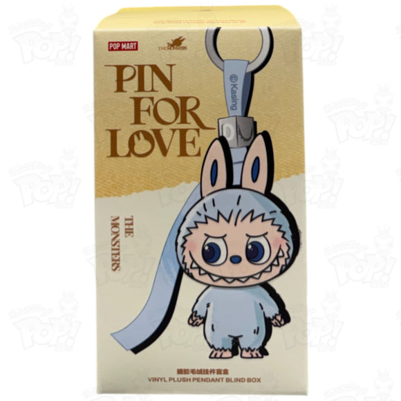 Pop Mart The Monsters Labubu Pin For Love Vinyl Plush Pendant (N Z) Blind Box Loot