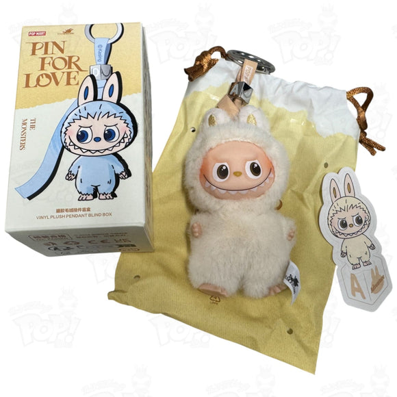 Pop Mart The Monsters Labubu Pin For Love Vinyl Plush Pendant (A) Loot
