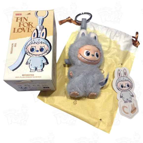 Pop Mart The Monsters Labubu Pin For Love Vinyl Plush Pendant (C) Loot