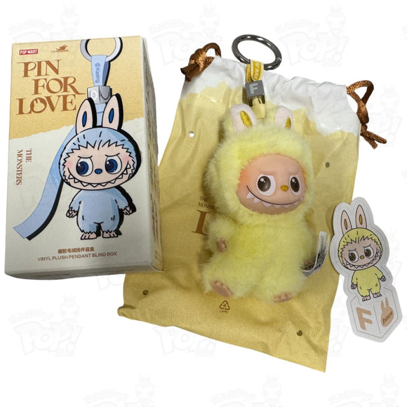 Pop Mart The Monsters Labubu Pin For Love Vinyl Plush Pendant (F) Loot
