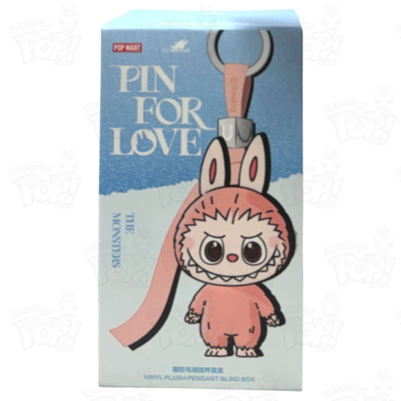 Pop Mart The Monsters Labubu Pin For Love Vinyl Plush Pendant (N-Z) Blind Box Loot