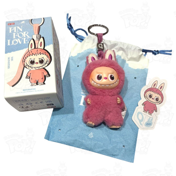 Pop Mart The Monsters Labubu Pin For Love Vinyl Plush Pendant (Q) Loot