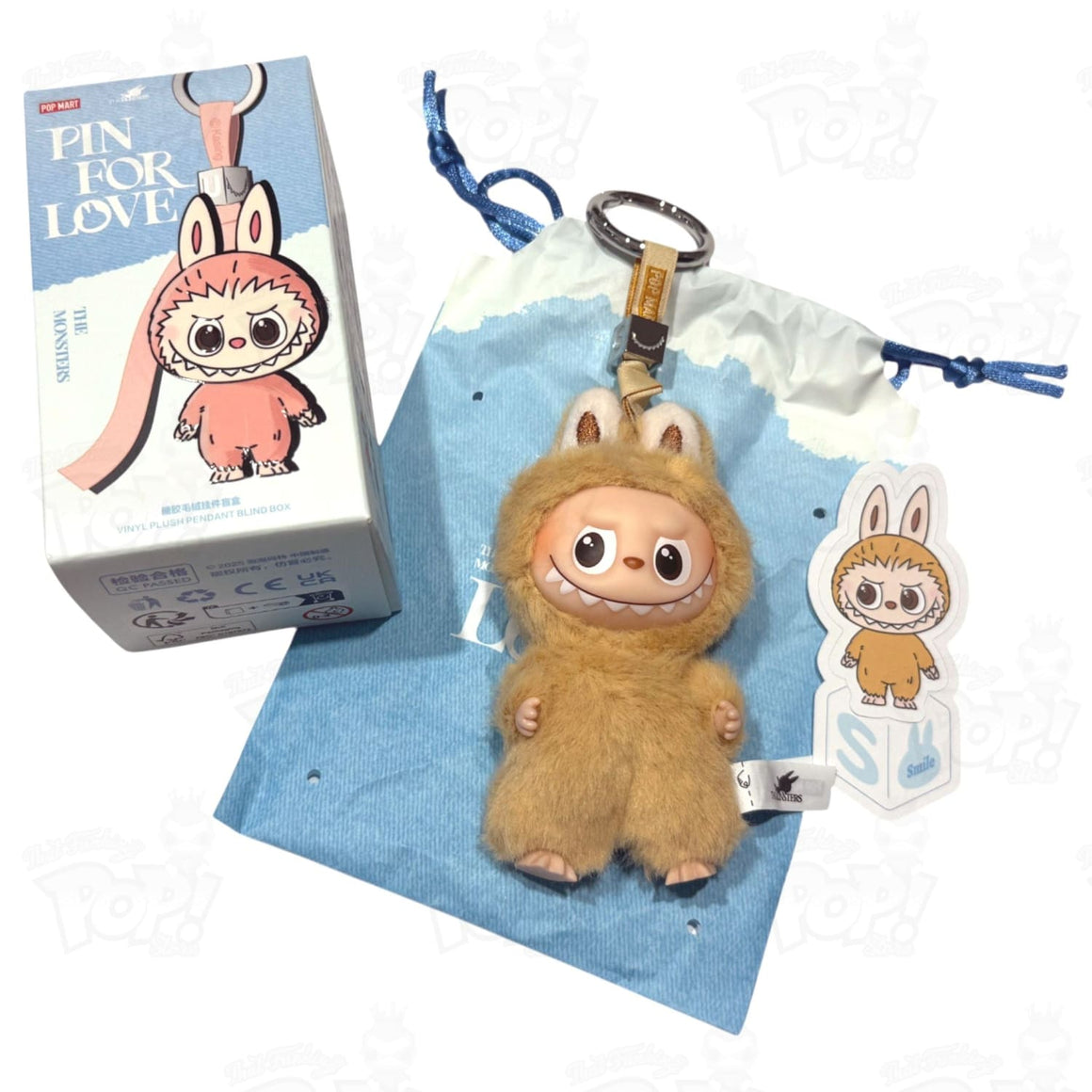 Pop Mart Labubu The Monsters Pin for Love Series 