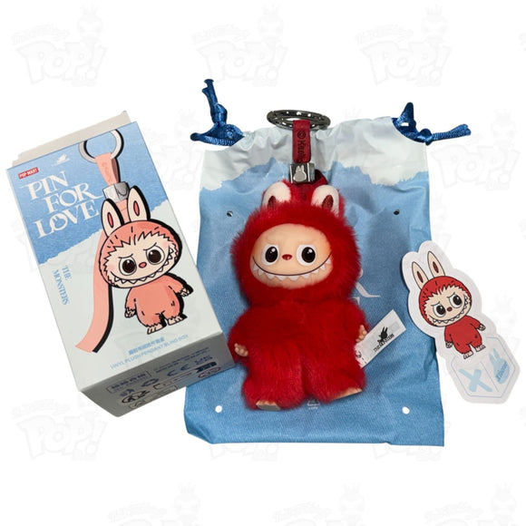 Pop Mart The Monsters Labubu Pin For Love Vinyl Plush Pendant (X) Loot
