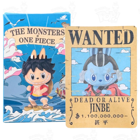 Pop Mart The Monsters X One Piece Series Labubu JINBE Loot