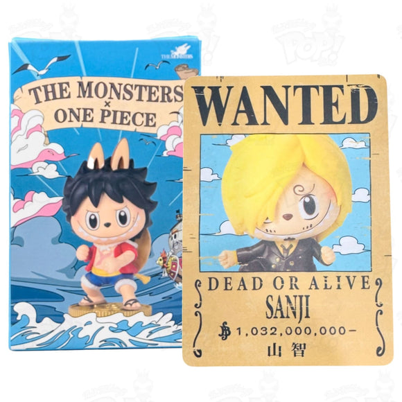 Pop Mart The Monsters X One Piece Series Labubu SANJI Loot