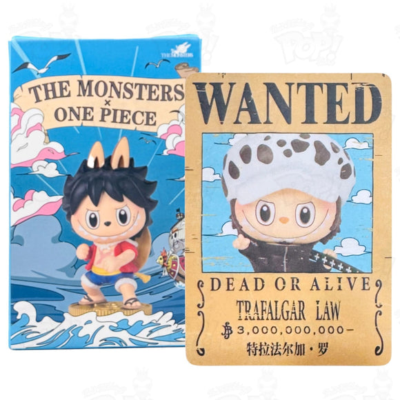 Pop Mart The Monsters X One Piece Series Labubu TRAFALGAR LAW Loot