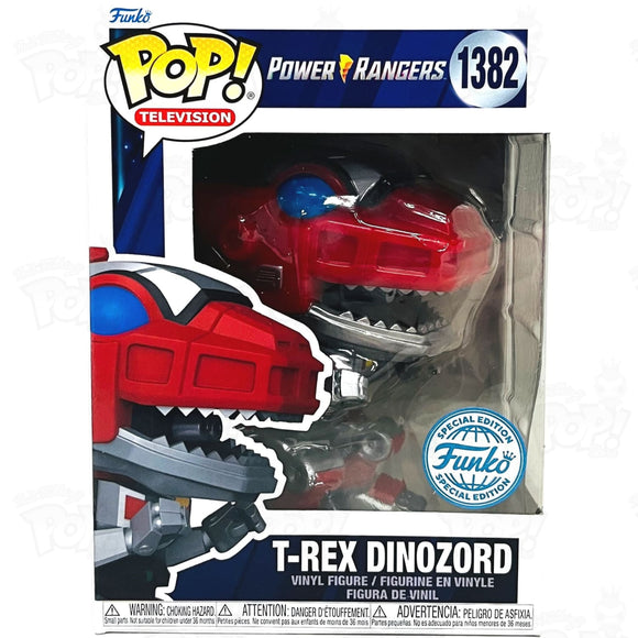Power Rangers T-Rex Dinozord 30Th Anniversary (#1382) Funko Pop Vinyl