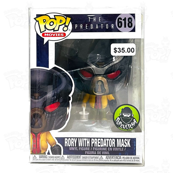 Predator Rory with Predator Mask (#618) Popcultcha - That Funking Pop Store!