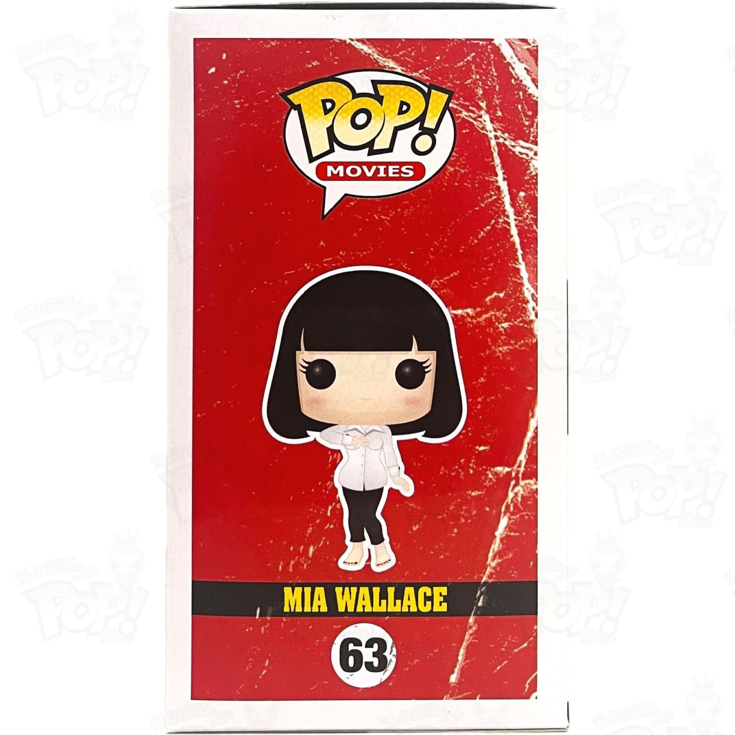 Funko Pop Movies Pulp Fiction Mia Wallace Vaulted Vinyl top Figure & Case