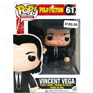 Pulp Fiction Vincent Vega (#61) Bloody Funko Pop Vinyl